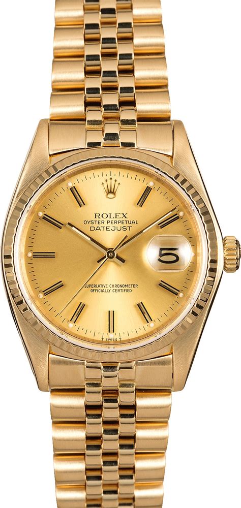 1950's men's 18k rolex datejust|bob's rolex datejust.